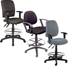 Fabric Task Stools