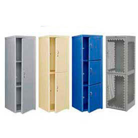 Heavy Duty Extra Wide Welded Steel Lockers - 24