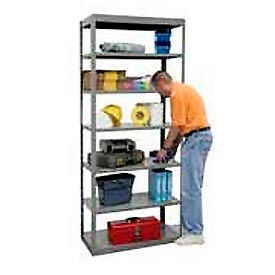 Hallowell Pass-Thru Heavy Duty Steel Shelving - 20 Gauge - 87