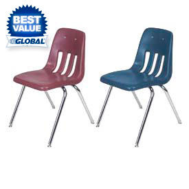 Stackable Plastic Classroom Chairs