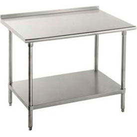 Stainless Steel Workbenches - 1-1/2 Inch Backsplash