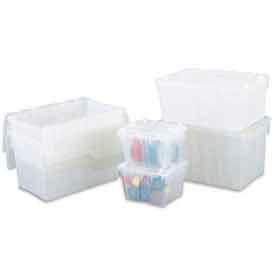 ORBIS Flipak® Clear Containers With Hinged Lids