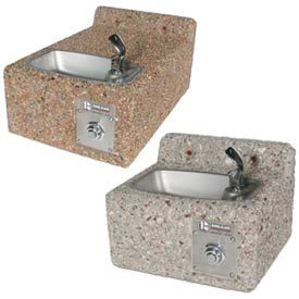 Concrete Wall Mount Drinking Fountains