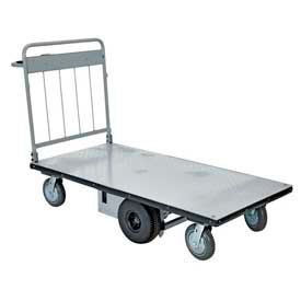 Mid-Axle Drive Motorized Electric Platform Cart