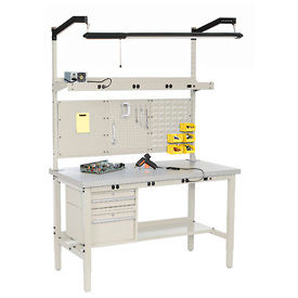 Work Bench with Electric | Adjustable Height | Heavy Duty Electronic ...