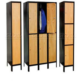 Hallowell® Wood & Metal Hybrid Lockers