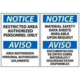 Multilingual Notice Signs