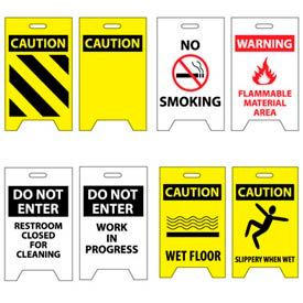 Facility A-Frame Floor Signs