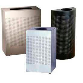 Rubbermaid® Silhouette Open Top Trash Cans