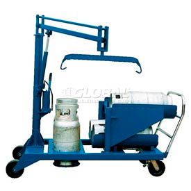Portable LP Tank Crane & Truck
