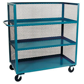 3-Sided Clearview Steel Mesh PanelFixed Shelf Trucks