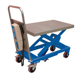 Linear Actuated Mobile Lift Tables