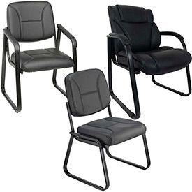Leather Guest and Side Chairs