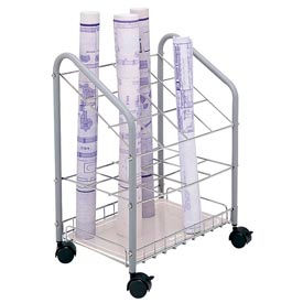 Safco® - Light Weight Tubular Steel Wire Roll Files