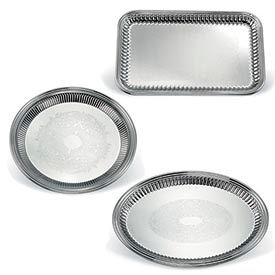 Vollrath® Esquire™ Stainless Steel Fluted Trays