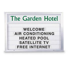United Visual Products - Economy Outdoor Reader Boards