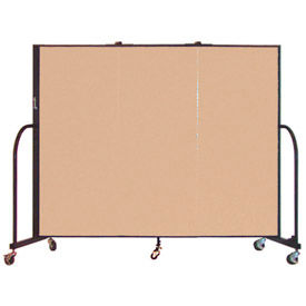 Screenflex® - Vinyl Upholstered Mobile Room Dividers - 5 Ft Height