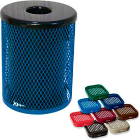Thermoplastic Coated Trash Receptacles