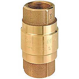 Brass Check Valves With Rubber Poppets