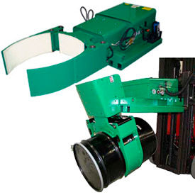 Valley Craft® Powered Forklift & Skid Steer Drum Grip Attachments