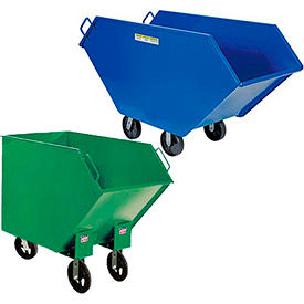 Tapered End Steel Waste & Chip Trucks