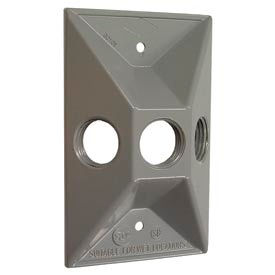 Weatherproof Rectangular Cluster Covers / Lampholders
