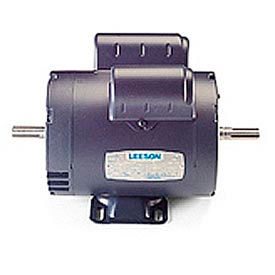 Leeson, Double-Shaft, 1-Ph, DP, Rigid Base