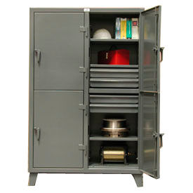 Strong Hold® All Welded Extra Heavy Duty Locker With Drawers
