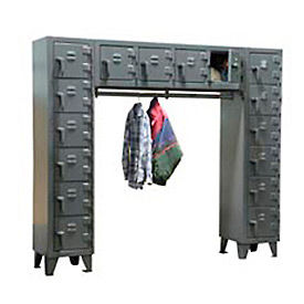Strong Hold® All Welded Extra Heavy Duty Compartment Lockers