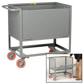 Raised Platform Trucks with Drop-Gate