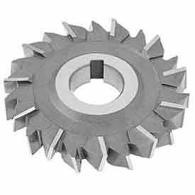 HSS 7 Cutting Diameter TiAlN Coating 7/8 Width 1-1/2 Arbor Hole Standard Cut 28 Teeth KEO Milling 84337 Staggered Tooth Milling Cutter,S Style 