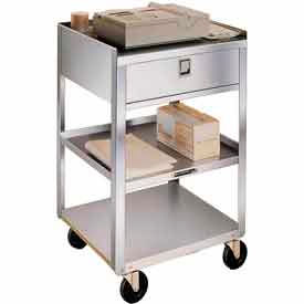 Lakeside® Stainless Steel Mobile Medical Equipment Carts