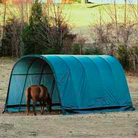 ShelterLogic® Instant Run-In Equine Sheds