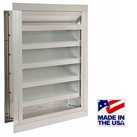 Drainable Blade Louvers