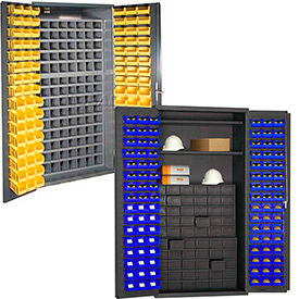All-Welded 14 Gauge Small Parts Storage Bin Cabinets