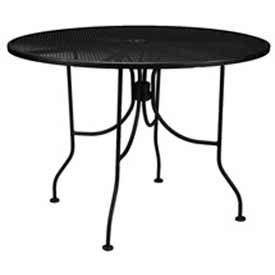 Outdoor Wrought Iron Mesh Tables