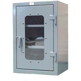 All Welded 12 Gauge Heavy Duty Countertop See Thru Cabinets