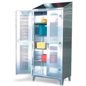 Stronghold® Stainless Steel Cabinets with Ventilated Doors