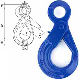 Peerless™ ACCO V10 Eye Self-Locking Hooks - Grade 100