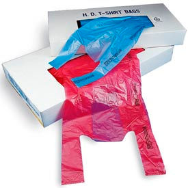 .6 Mil Plastronic T-Shirt Bags