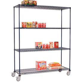 Nexelon™ Anti-Microbial Wire Shelf Trucks
