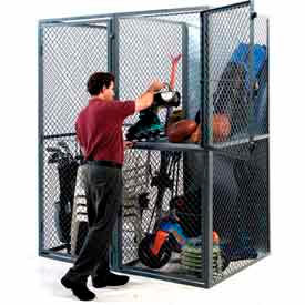 Husky Rack & Wire Tenant Storage Lockers