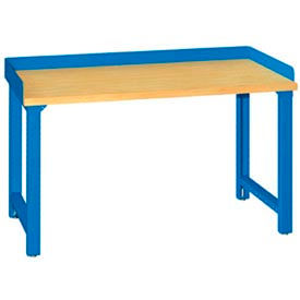 Fixed Height Workbenches with Backstops