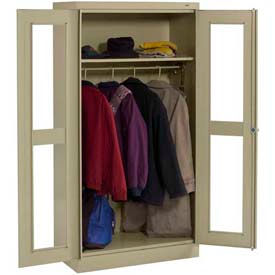 Tennsco C-Thru Wardrobe Cabinets