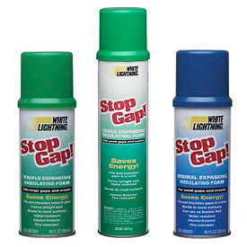 White Lightning® Stop Gap!® Expanding Foams
