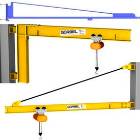 Hoists Cranes Cranes Wall Ceiling Gorbel 174 Wall