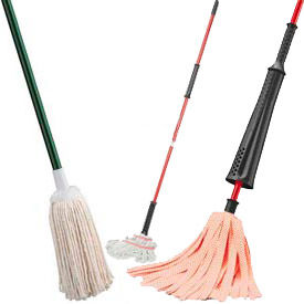 mop with mop handle