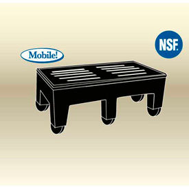 MasonWays™ PolyMight Dunnage Racks with Casters
