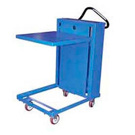 Self-Elevating Post-Style Mobile Spring Lift Work Positioning Tables