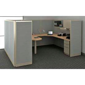 Compatico - CMW Pre-Configured Office Partitions and Cubicles - Includes Worksurfaces and Accessories